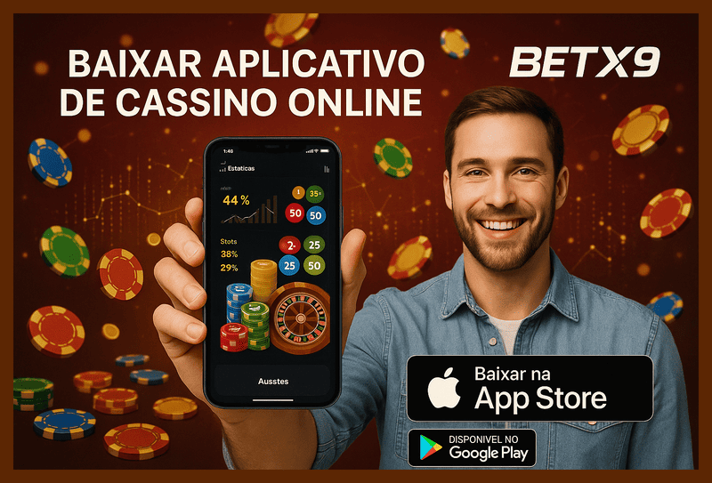 Baixar o BETX9 Cassino App