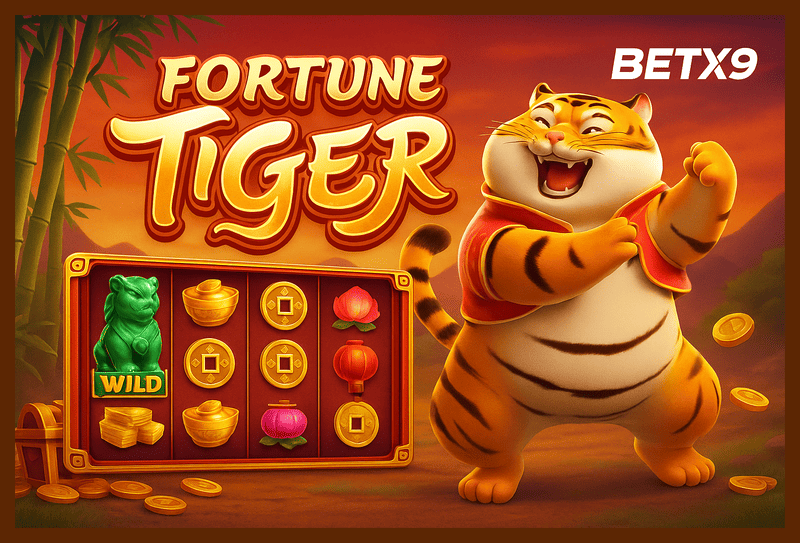Fortune Tiger é um jogo imperdível no BETX9 Casino