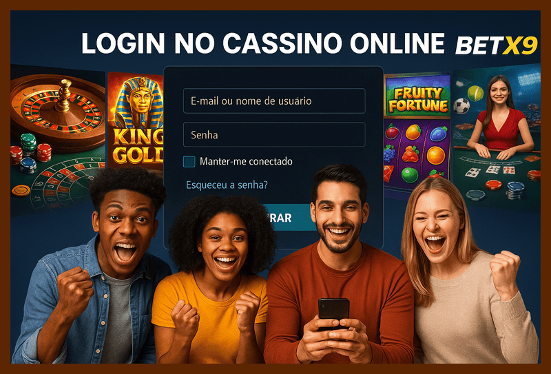 Criar uma nova Conta no plataforma BETX9